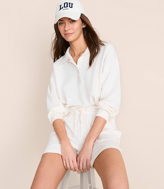 Lou & Grey Terrysoft Polo Top