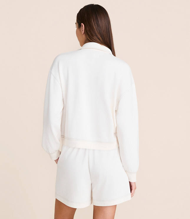 Lou & Grey Terrysoft Polo Top