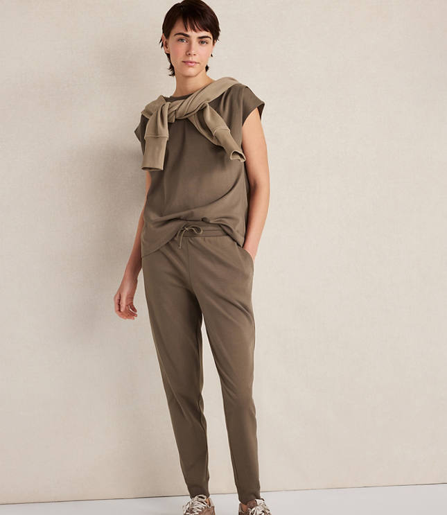 Haven Well Within Organic Cotton Interlock Joggers