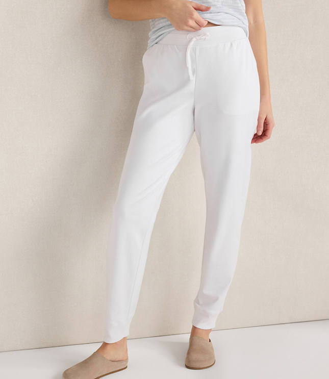 Haven Well Within Organic Cotton Interlock Joggers carousel Product Image 1