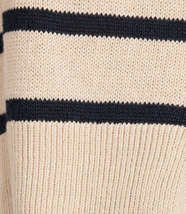 Haven Well Within Organic Cotton Linen Stripe Crewneck