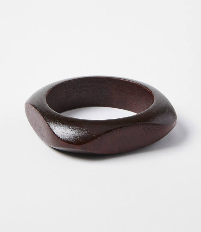 LOFT Beach Wood Bangle Bracelet