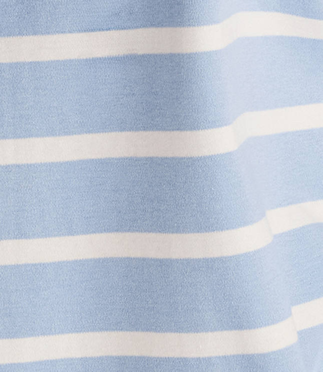 Haven Well Within Brushed Cotton Interlock Stripe Crewneck