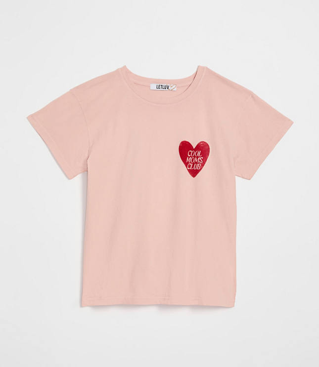 Letluv Cool Moms Club Boyfriend Tee