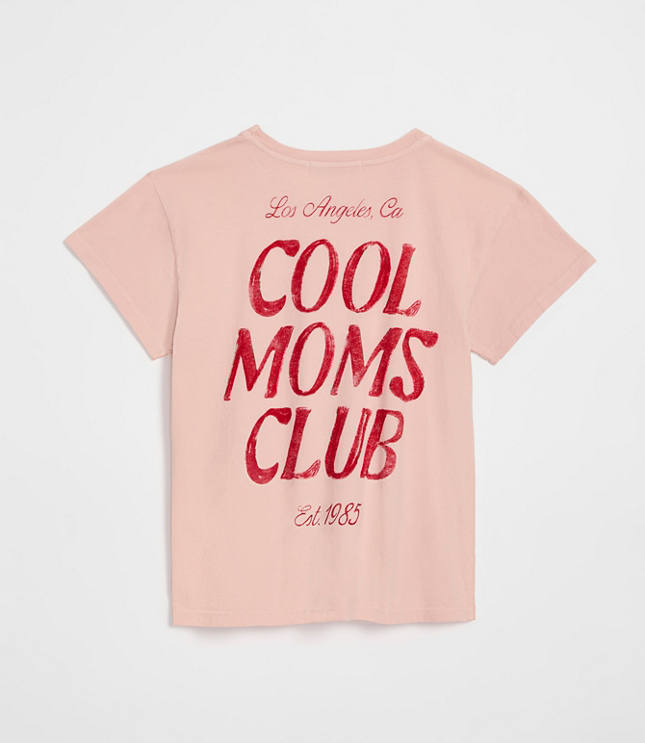 Letluv Cool Moms Club Boyfriend Tee