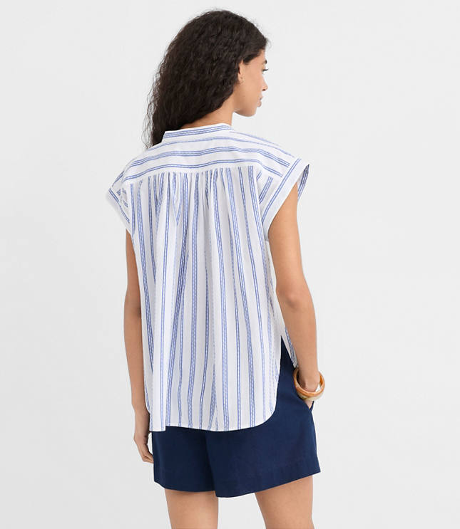 Petite Striped Everyday Dolman Shirt carousel Product Image 3