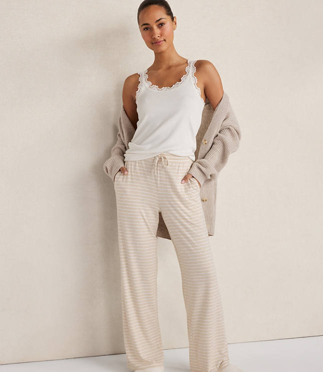 Haven Well Within Calm & Cool Heathered Stripe Pajama Pants