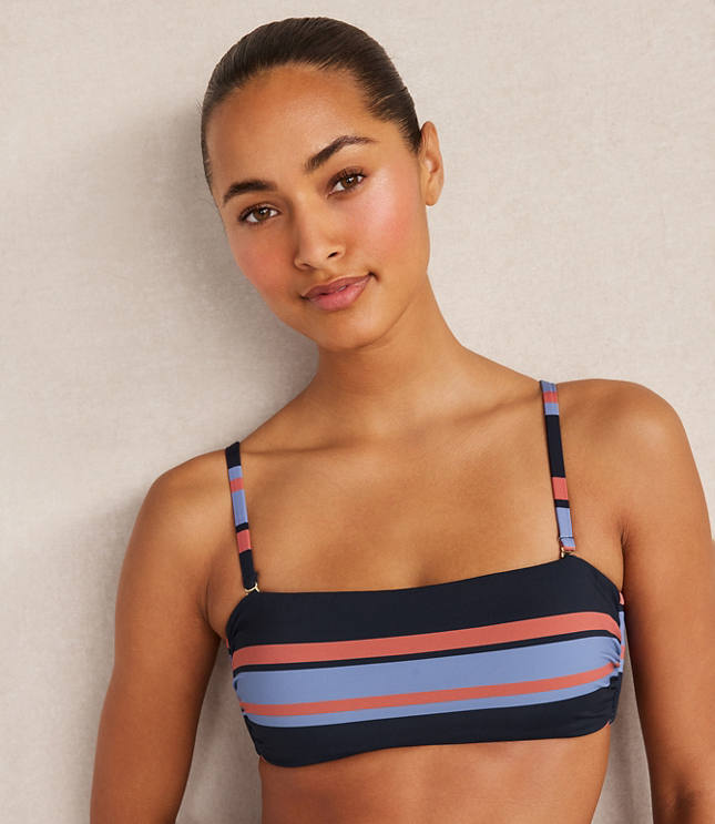 Haven Well Within Striped Bandeau Top