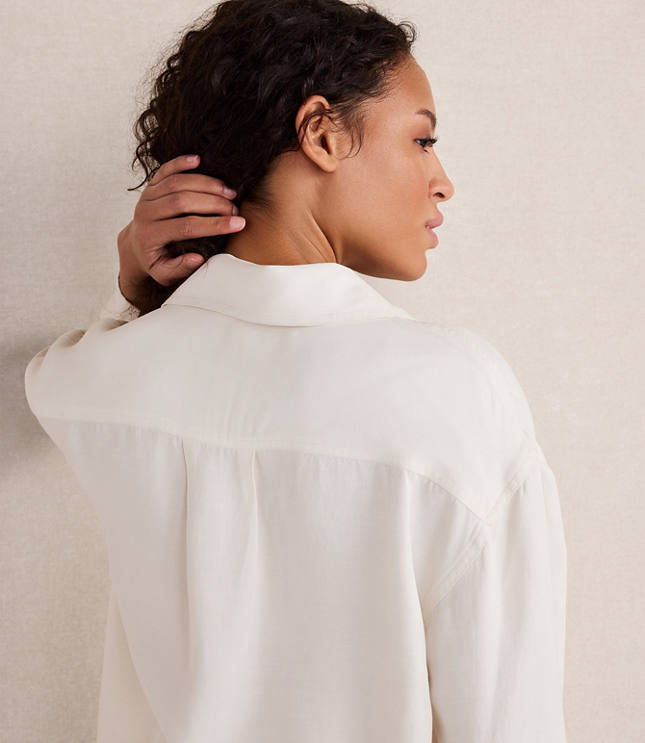 Haven Well Within Viscose Linen Boxy Top