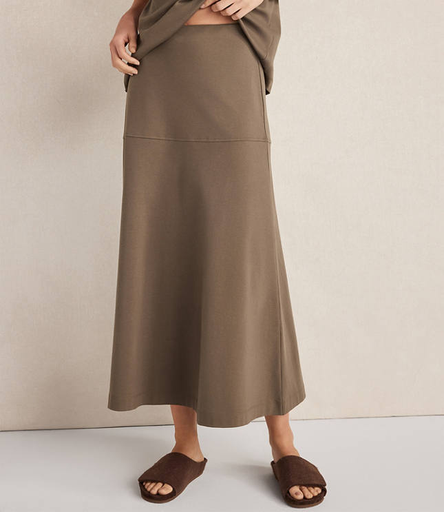 Haven Well Within Organic Cotton Interlock Pleated Tee