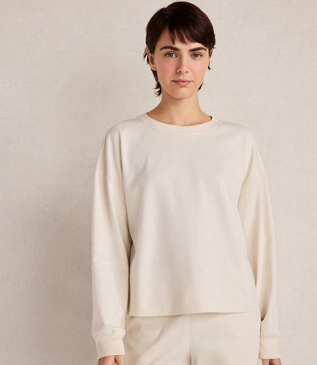 Haven Well Within Botanical-Dyed Organic Cotton Interlock Top