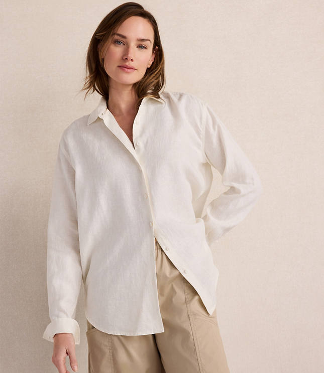 Haven Well Within The Daily Shirt in Everweave Linen