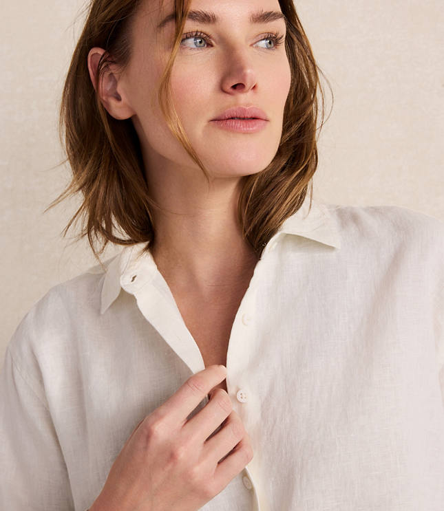 Haven Well Within The Daily Shirt in Everweave Linen