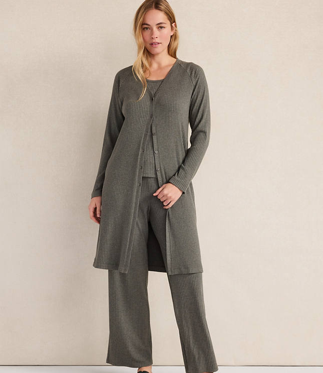 Haven Well Within Drapey Rib Knit Duster