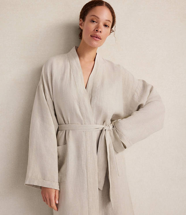 Haven Well Within Luxe Linen Robe