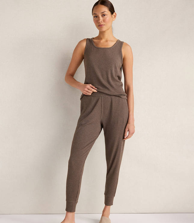 Haven Well Within Drapey Rib Knit Scoop Neck Tank