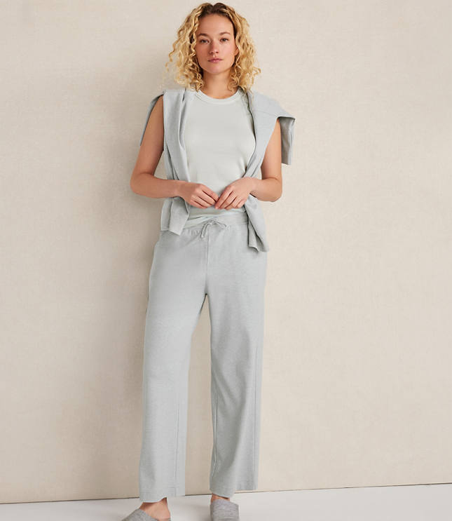 Haven Well Within Botanical-Dyed Organic Cotton Interlock Pants