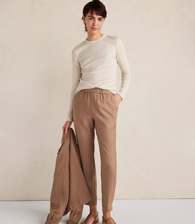 Haven Well Within Botanical-Dyed Organic Cotton Long Sleeve Tee