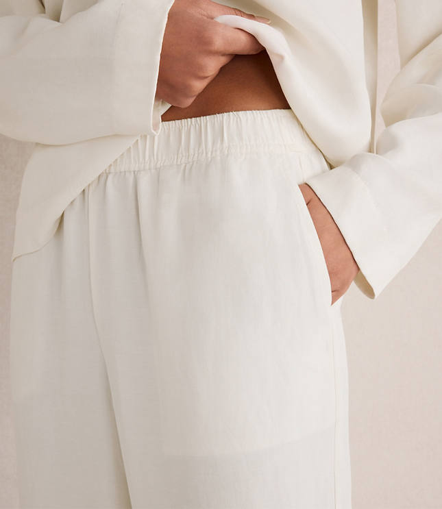 Haven Well Within Viscose Linen Wide Leg Pants