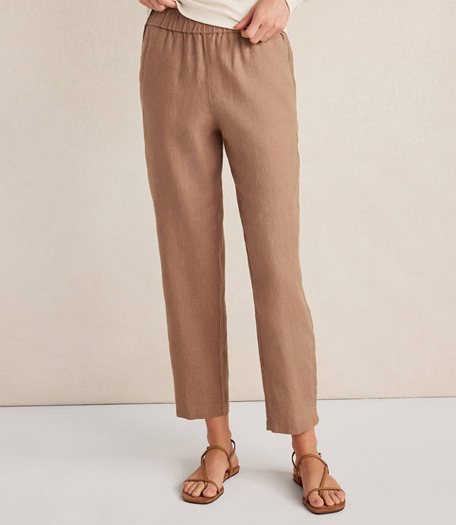 Haven Well Within Everweave Linen Tapered Pants
