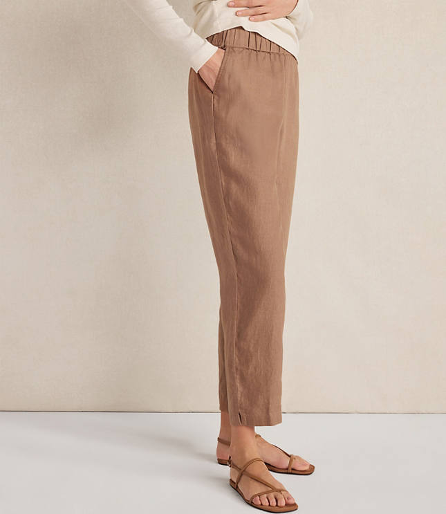 Haven Well Within Everweave Linen Tapered Pants