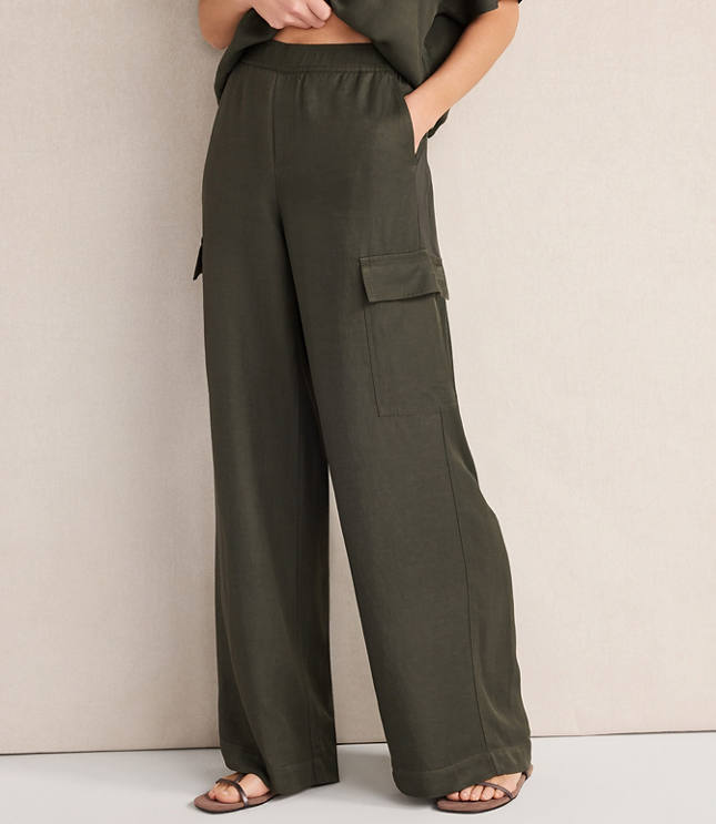 Haven Well Within Viscose Linen Palazzo Pants