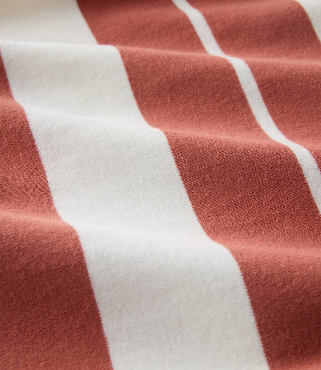 Haven Well Within Organic Cotton Interlock Stripe Mini Knot Dress