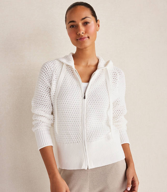 Haven Well Within Cotton Wave Stitch Zip-Up Hoodie