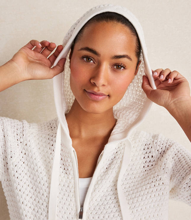 Haven Well Within Cotton Wave Stitch Zip-Up Hoodie