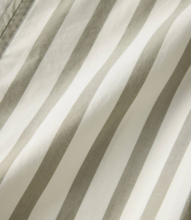 Haven Well Within Organic Cotton Poplin Stripe Tiered Midi Dress