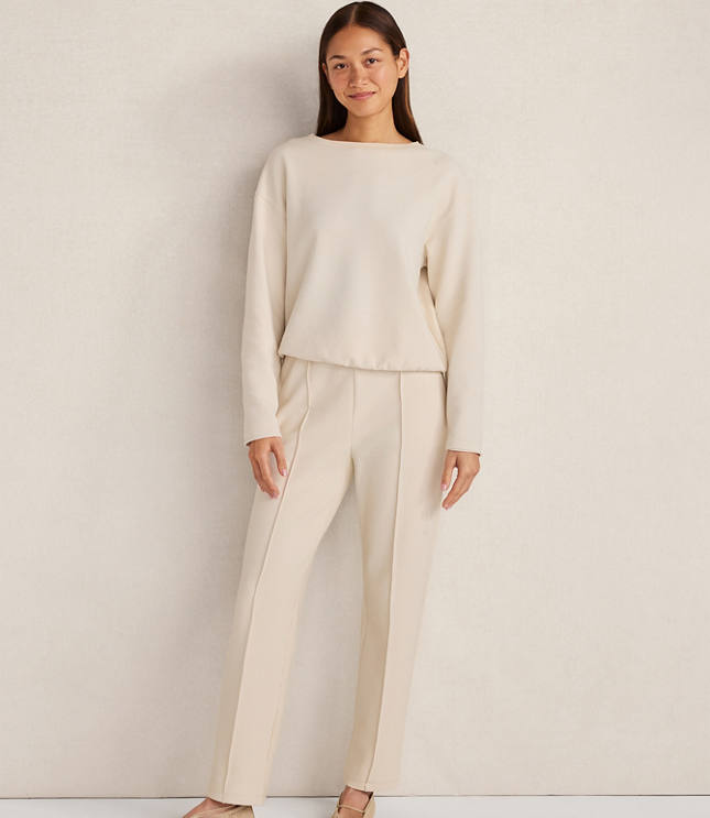 Haven Well Within Ottoman Rib Drop Shoulder Top