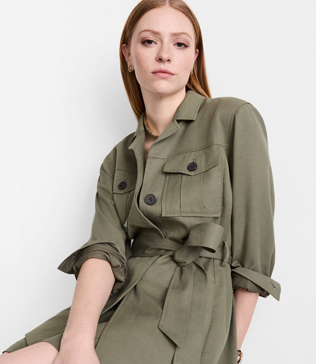 LOFT Versa Pure Spun Safari Jacket