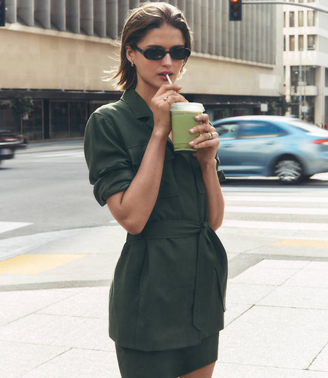 LOFT Versa Pure Spun Safari Jacket
