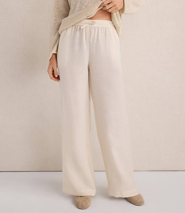 Haven Well Within Linen Wide Leg Pants