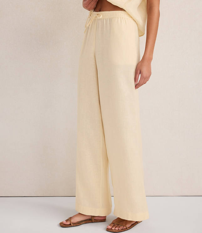 Haven Well Within Linen Wide Leg Pants