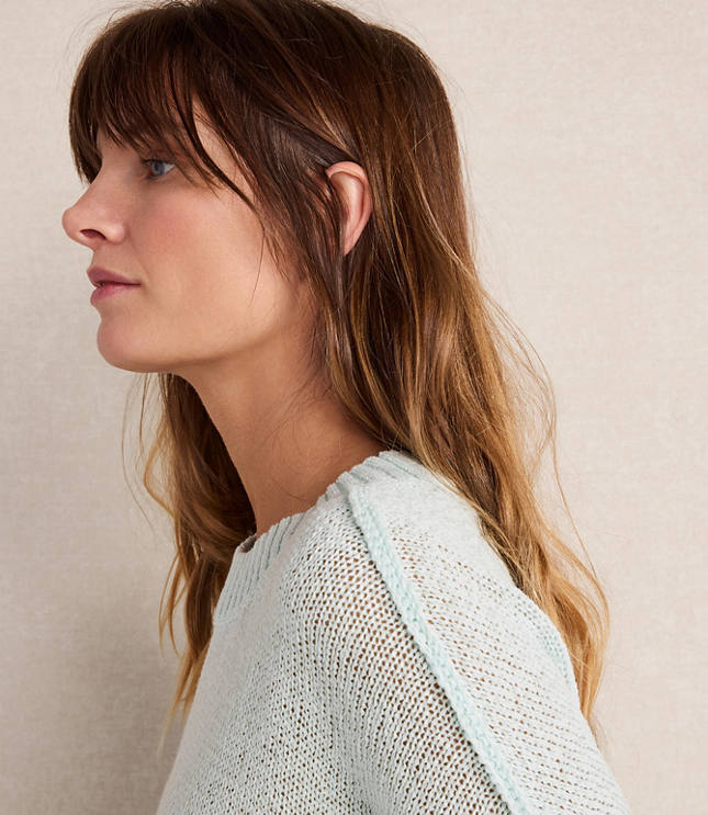 Haven Well Within Linen Tape Yarn Crewneck