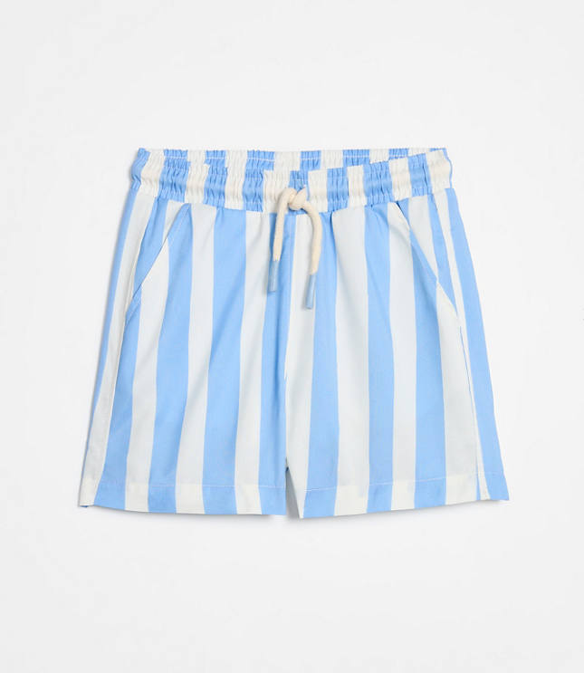 LOFT x Mon Coeur UPF 50+ Recycled Fishing Net Blue Cabana Swim Trunk
