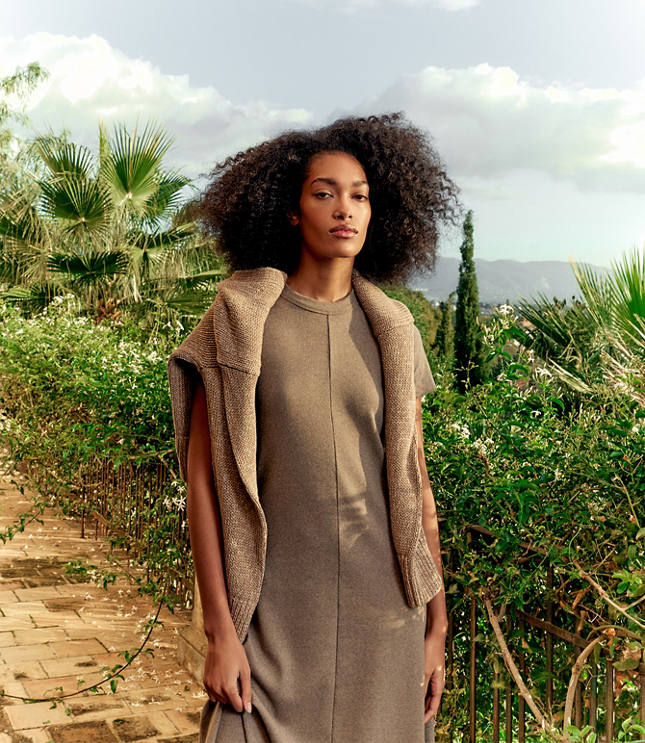 Haven Well Within Organic Cotton Rib Knit Maxi Dress