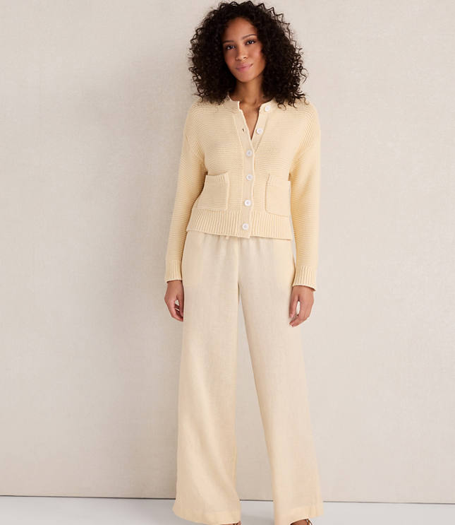 Haven Well Within Cotton Link Stitch Cardigan