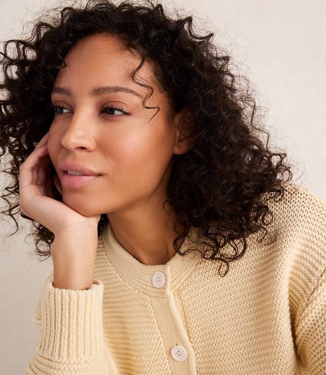 Haven Well Within Cotton Link Stitch Cardigan