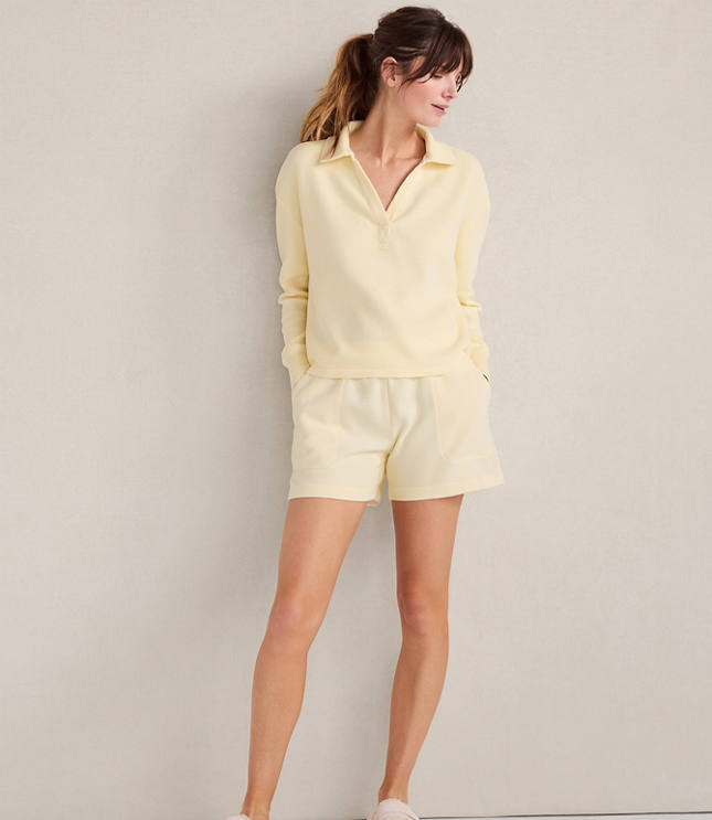 Haven Well Within Organic Cotton Waffle Shorts