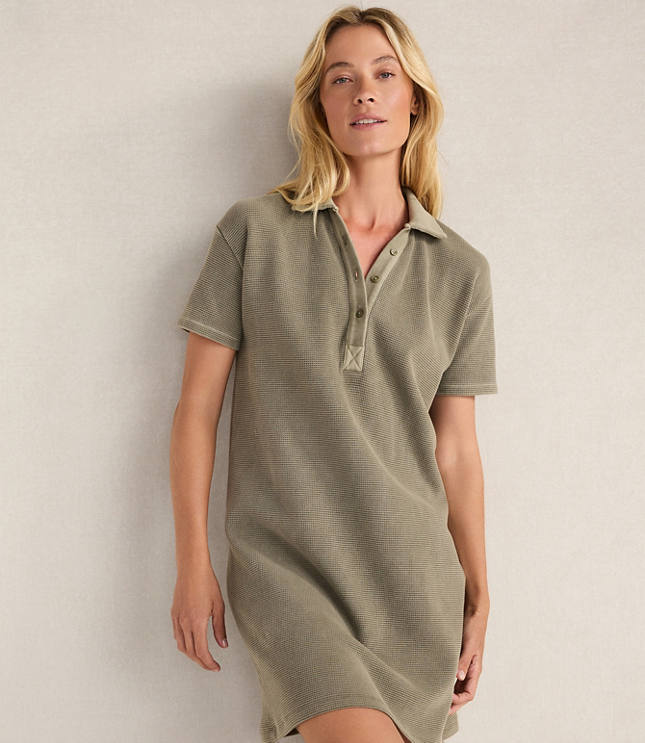Haven Well Within Organic Cotton Waffle Sleep Dress carousel Product Image 2