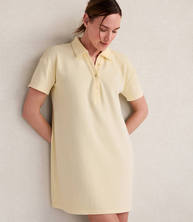 Haven Well Within Organic Cotton Waffle Sleep Dress