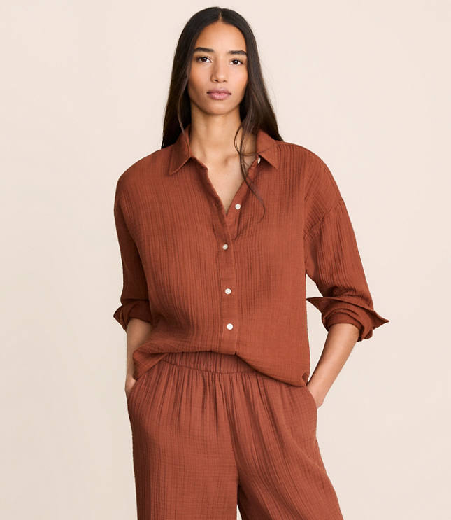 Petite Lou & Grey Triple Cloth Shirt