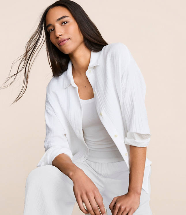 Petite Lou & Grey Triple Cloth Shirt