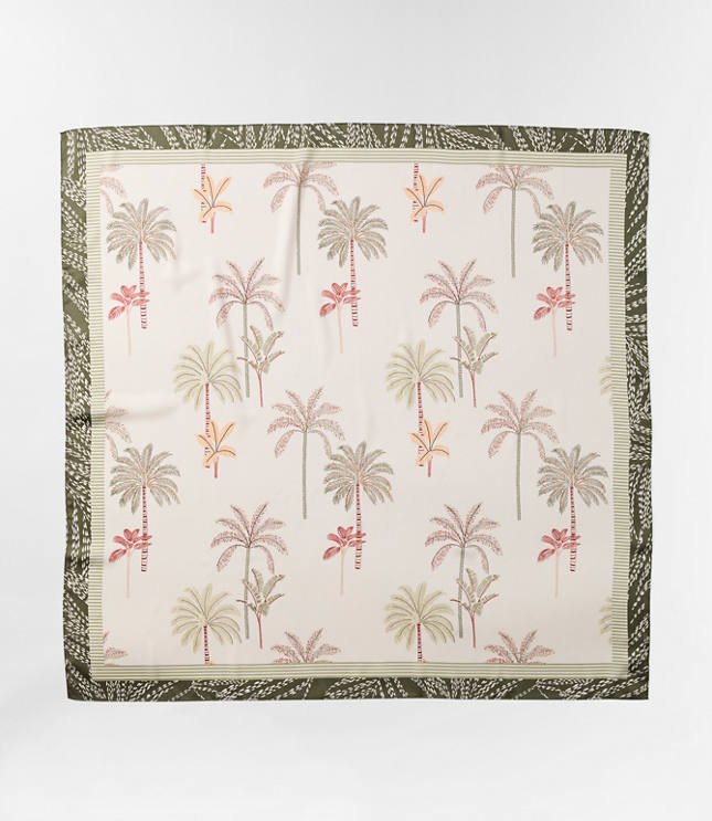 Palm Square Scarf