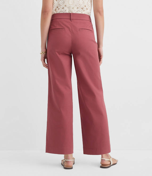 Petite Palmer Wide Leg Crop Pants carousel Product Image 3