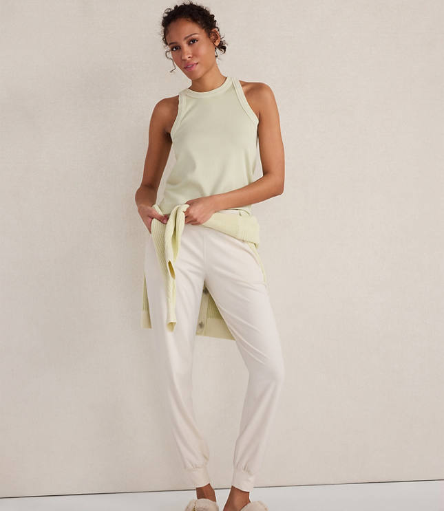 Haven Well Within Garment-Dyed Organic Cotton Racerback Tank