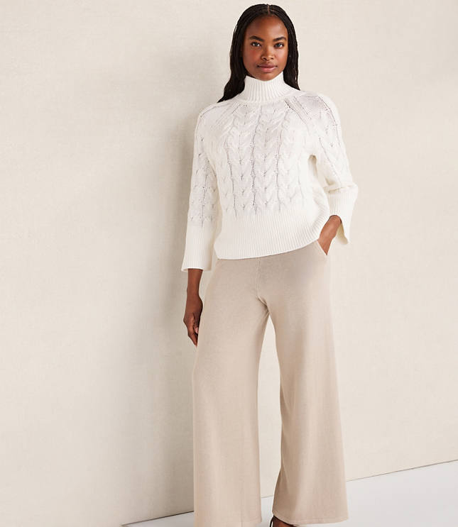 Haven Well Within Organic Cotton Mock Neck Sweater