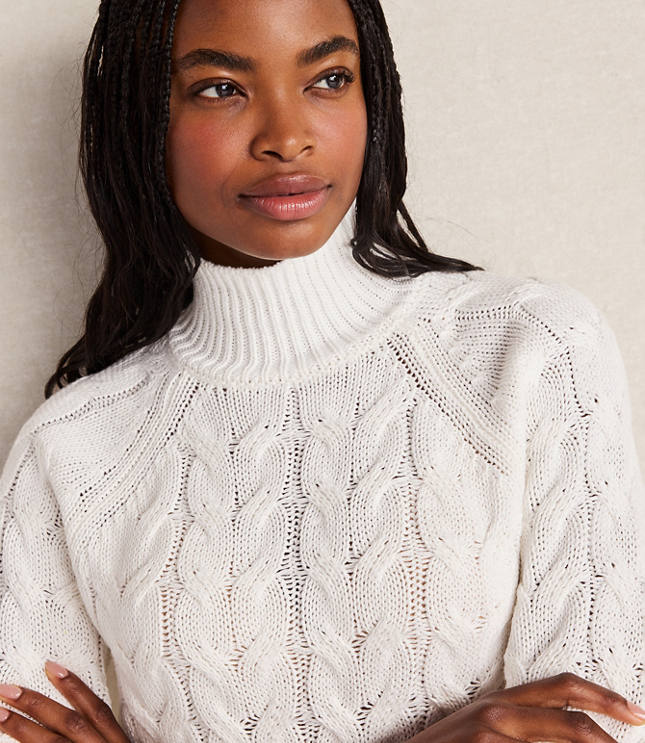 Haven Well Within Organic Cotton Mock Neck Sweater